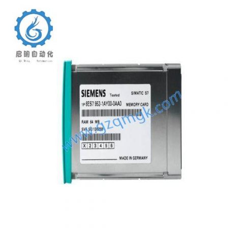 Siemens 6ES7952-0KH00-0AA0 Flash Memory Module: Efficient Data Storage Solution for Industrial Applications