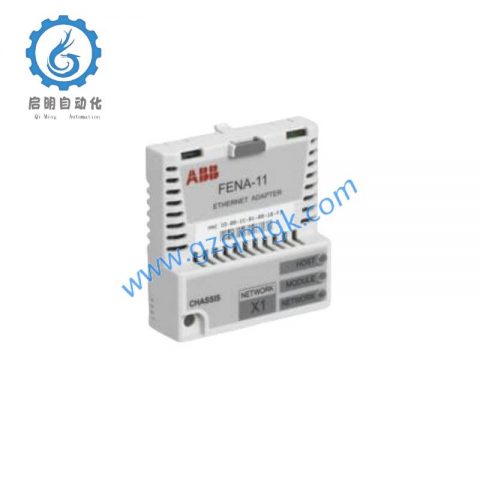 ABB FENA-11 EtherNet Bus Adapter - Ethernet Communication Module for Industrial Automation